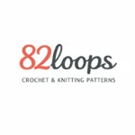 About 82loops crochet and knitting patterns logo