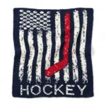 Patriotic Hockey SC Blanket Pattern