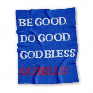 Buffalo Bills Crochet Blanket C2C