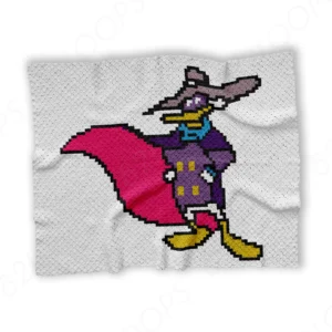 C2C Darkwing Duck Blanket Pattern