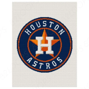 Houston Astros Crochet Blanket Pattern