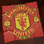 Manchester United Blanket C2C Pattern