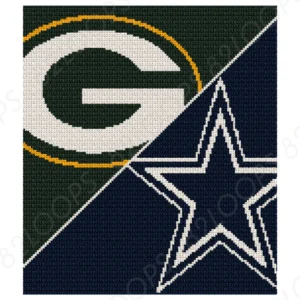 Packers vs Cowboys Blanket SC