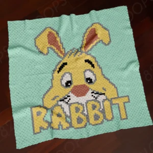 Rabbit Baby Blanket C2C