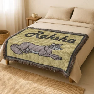 Raksha Wolf Blanket Pattern C2C