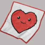 Heart C2C Baby Blanket Pattern