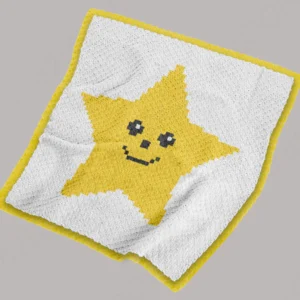 Easy Star C2C Baby Blanket Pattern