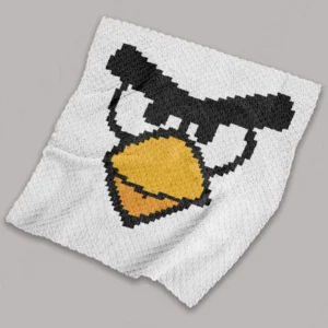 Angry Birds Matilda C2C Baby Blanket
