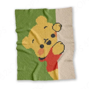Baby Winnie Crochet Blanket Pattern C2C