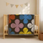 Flowers Baby Crochet Blanket Pattern