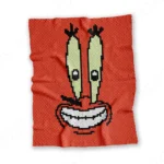 Krabs Crochet Baby Blanket