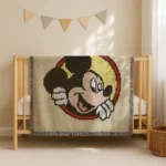 Mickey Mouse Crochet Blanket Pattern C2C
