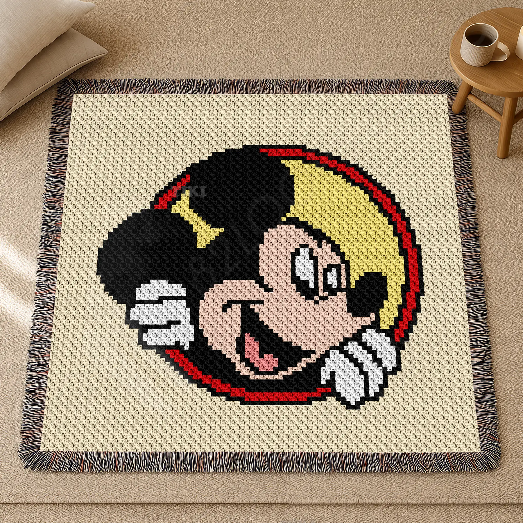 mickey mouse blanket c2c 04 mickey mouse blanket c2c 04