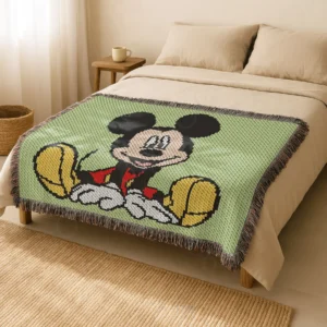 Mickey Mouse C2C Crochet Blanket