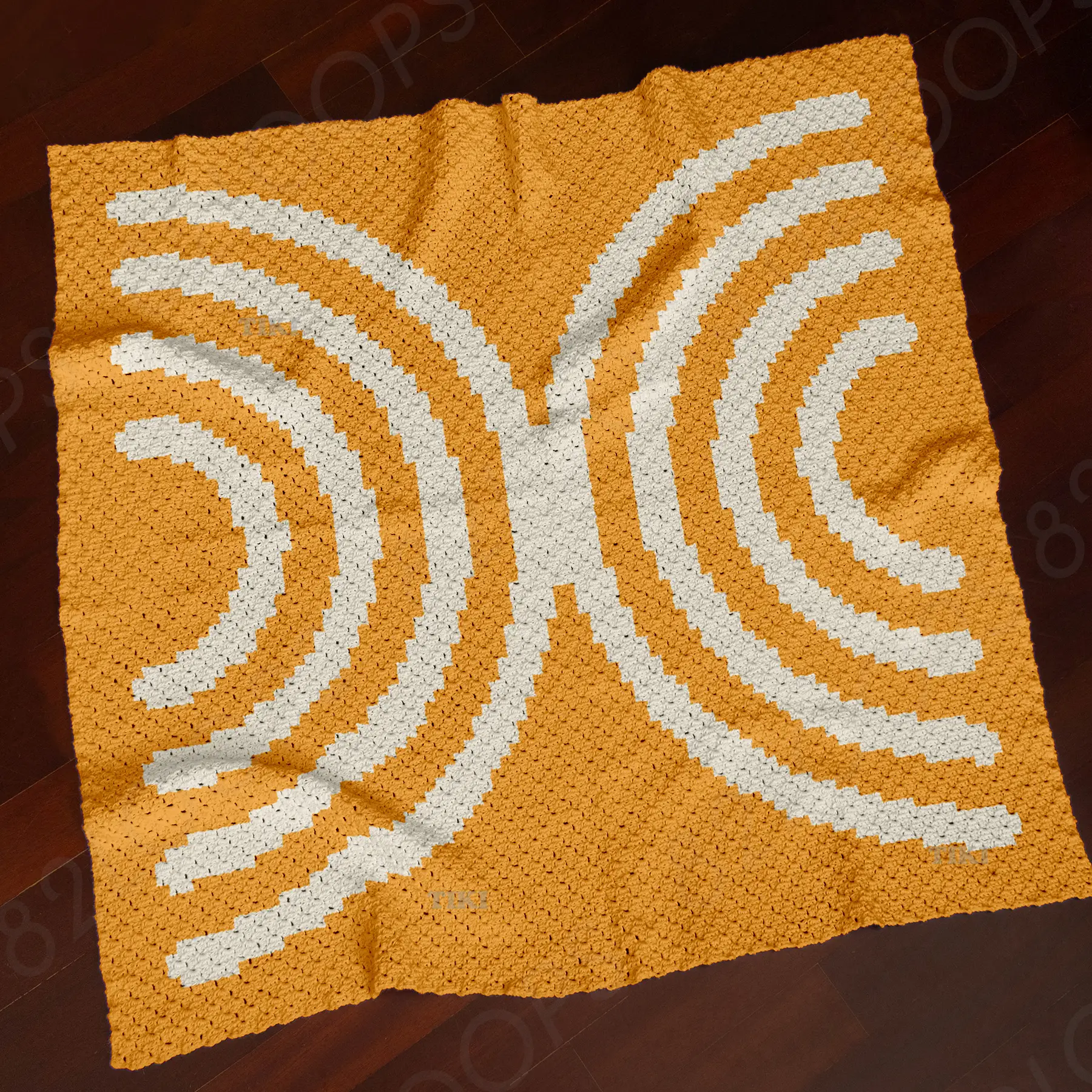orange arches blanket c2c 03 orange arches blanket c2c 03