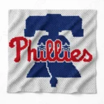 Philadelphia Phillies Blanket Pattern C2C