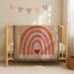 Rainbow Crochet Blanket C2C