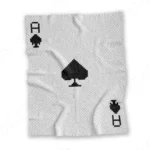 Ace of Spades Crochet Blanket C2C