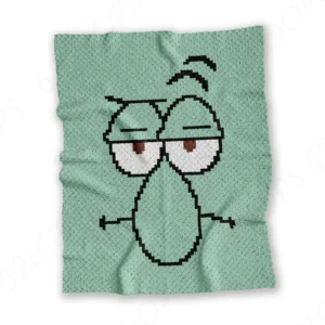 Squidward C2C Blanket Pattern