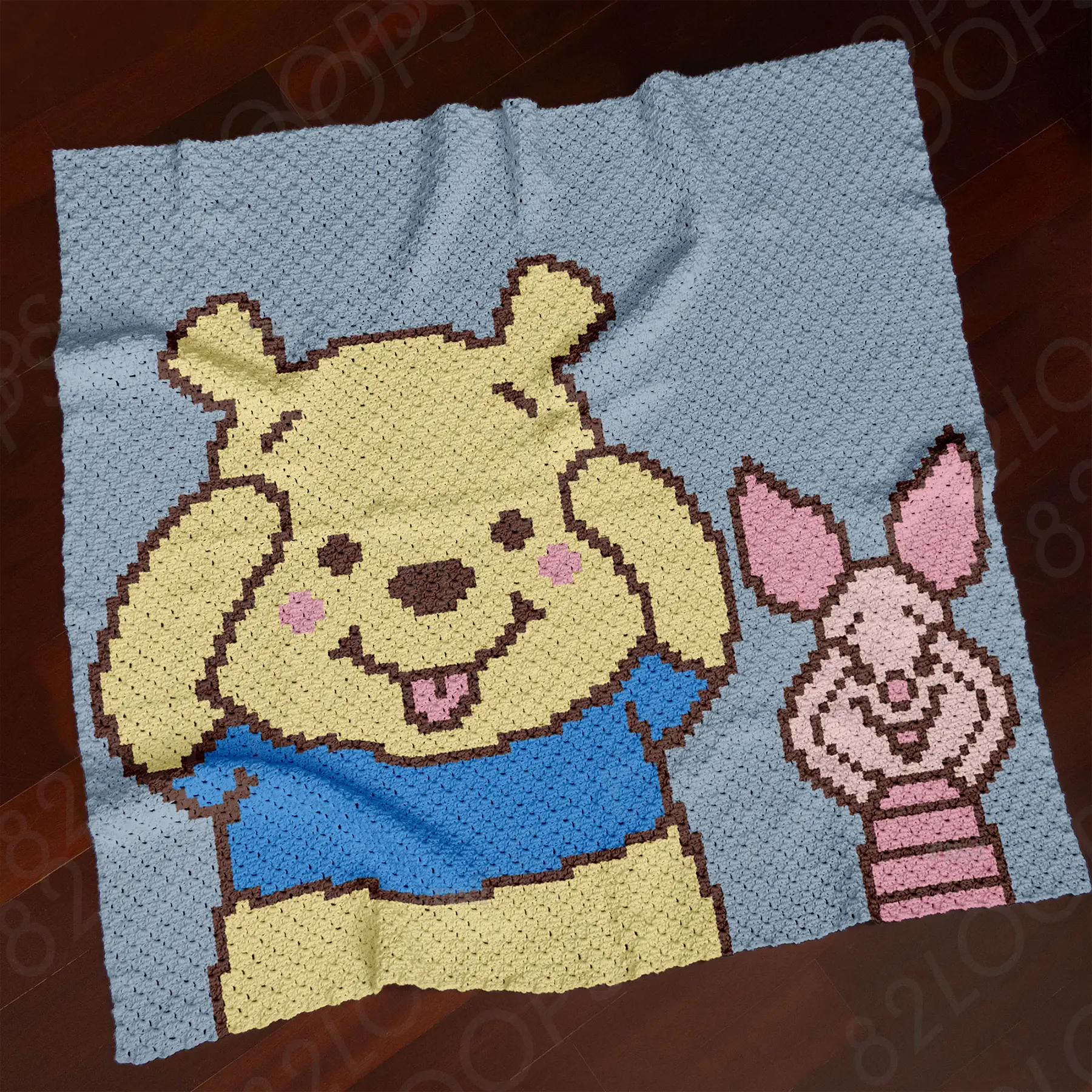 winnie piglet blanket c2c 06 winnie piglet blanket c2c 06