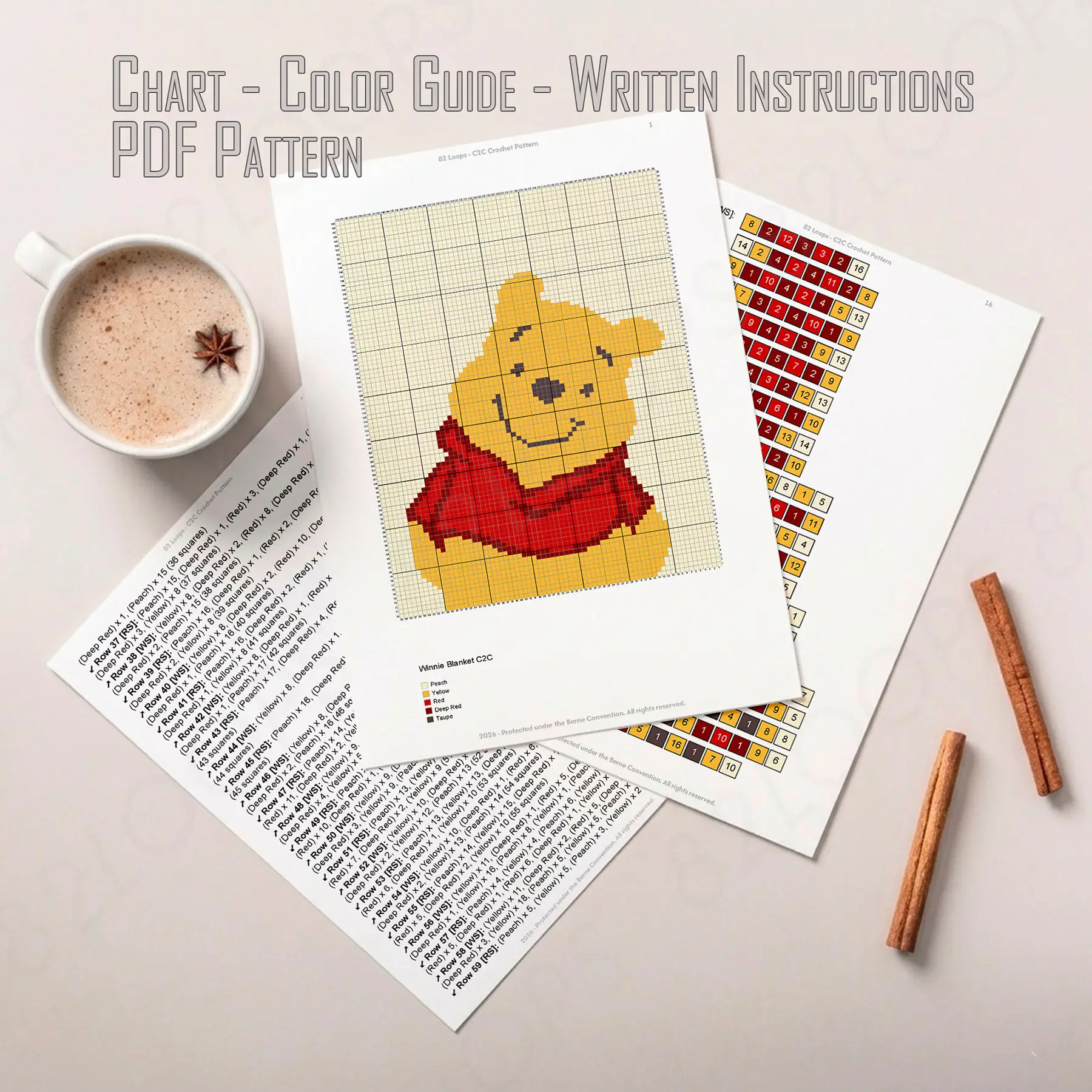 winnie blanket c2c 02 winnie blanket c2c 02