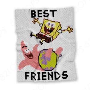Best Friends Crochet Blanket C2C