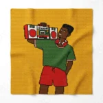 Boombox Baby Blanket SC Pattern