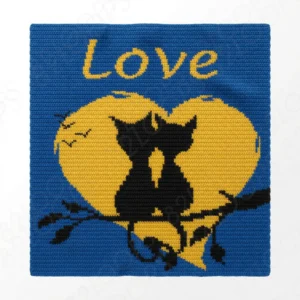 Cats Love Baby Blanket SC