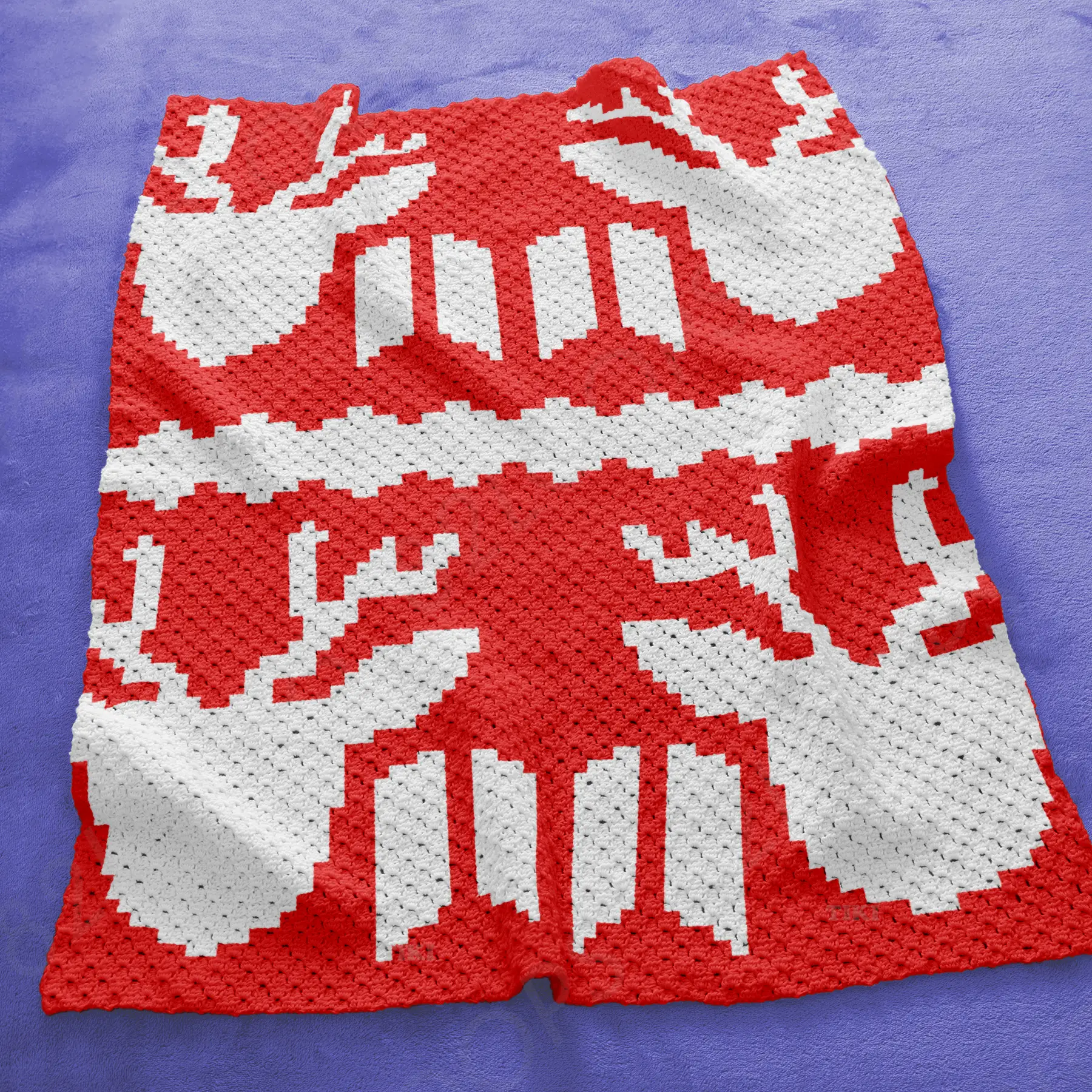 christmas ornament blanket c2c 03 christmas ornament blanket c2c 03