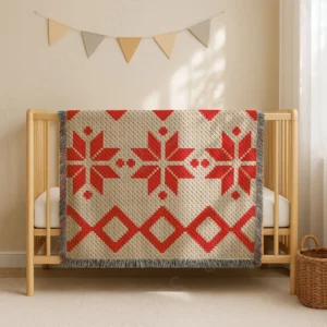 Beginner-friendly Christmas Crochet Blanket C2C