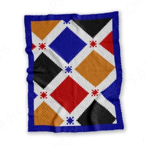 Seville Tiles Crochet Blanket Pattern