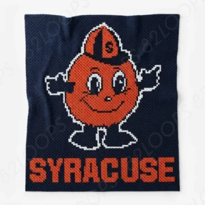 C2C Syracuse Crochet Baby Blanket