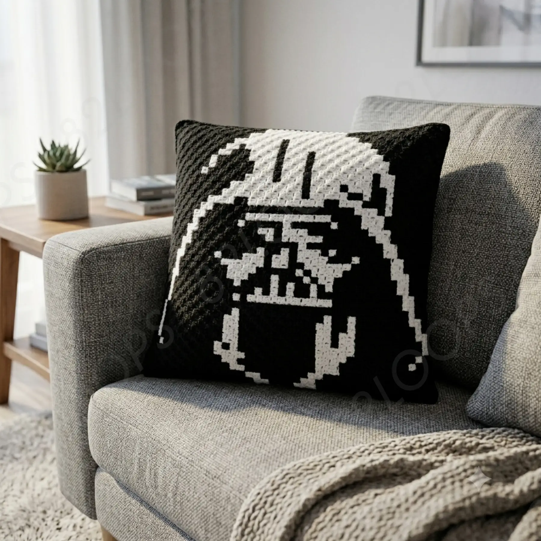 darth vader pillow c2c 03 darth vader pillow c2c 03