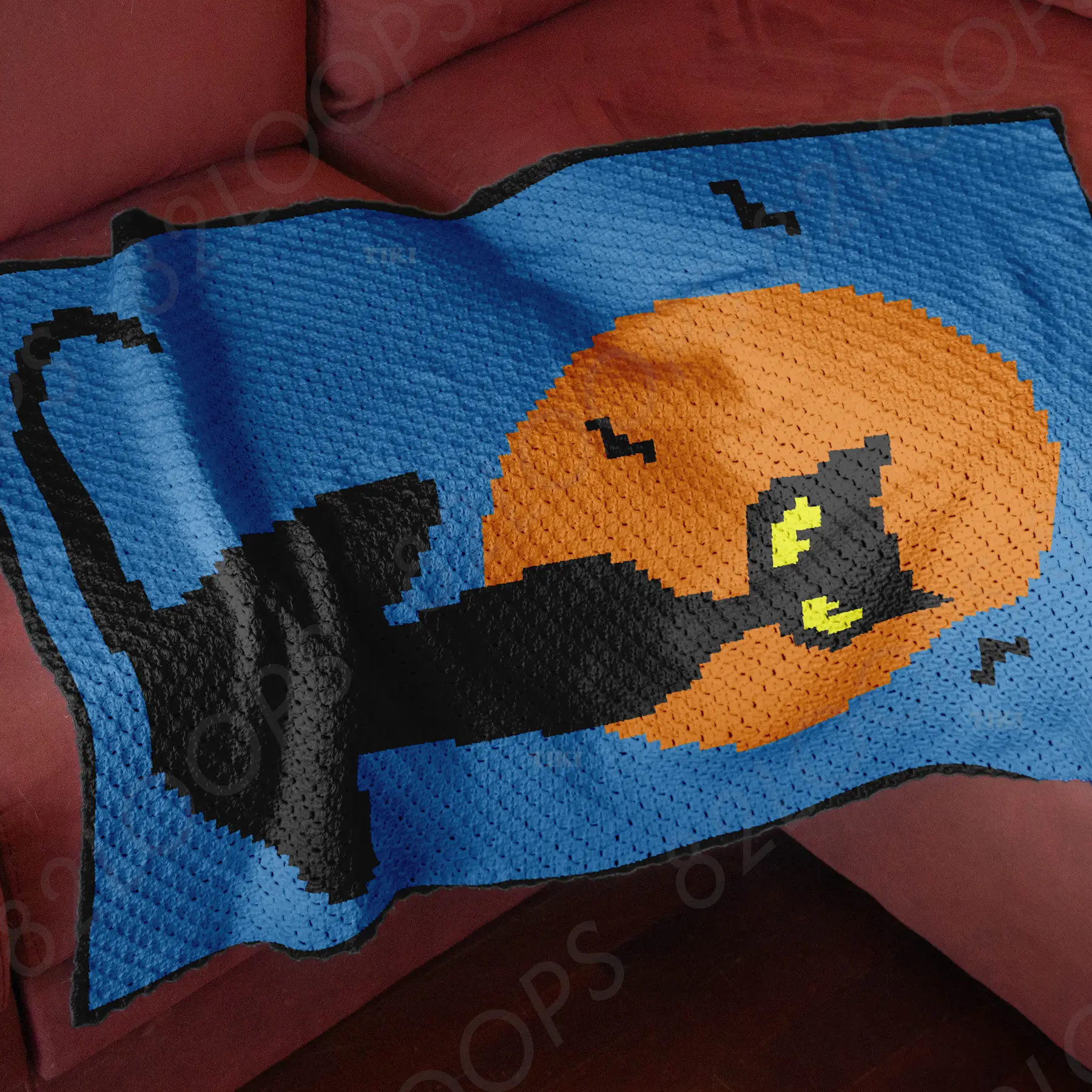 halloween cat blanket c2c 04 halloween cat blanket c2c 04