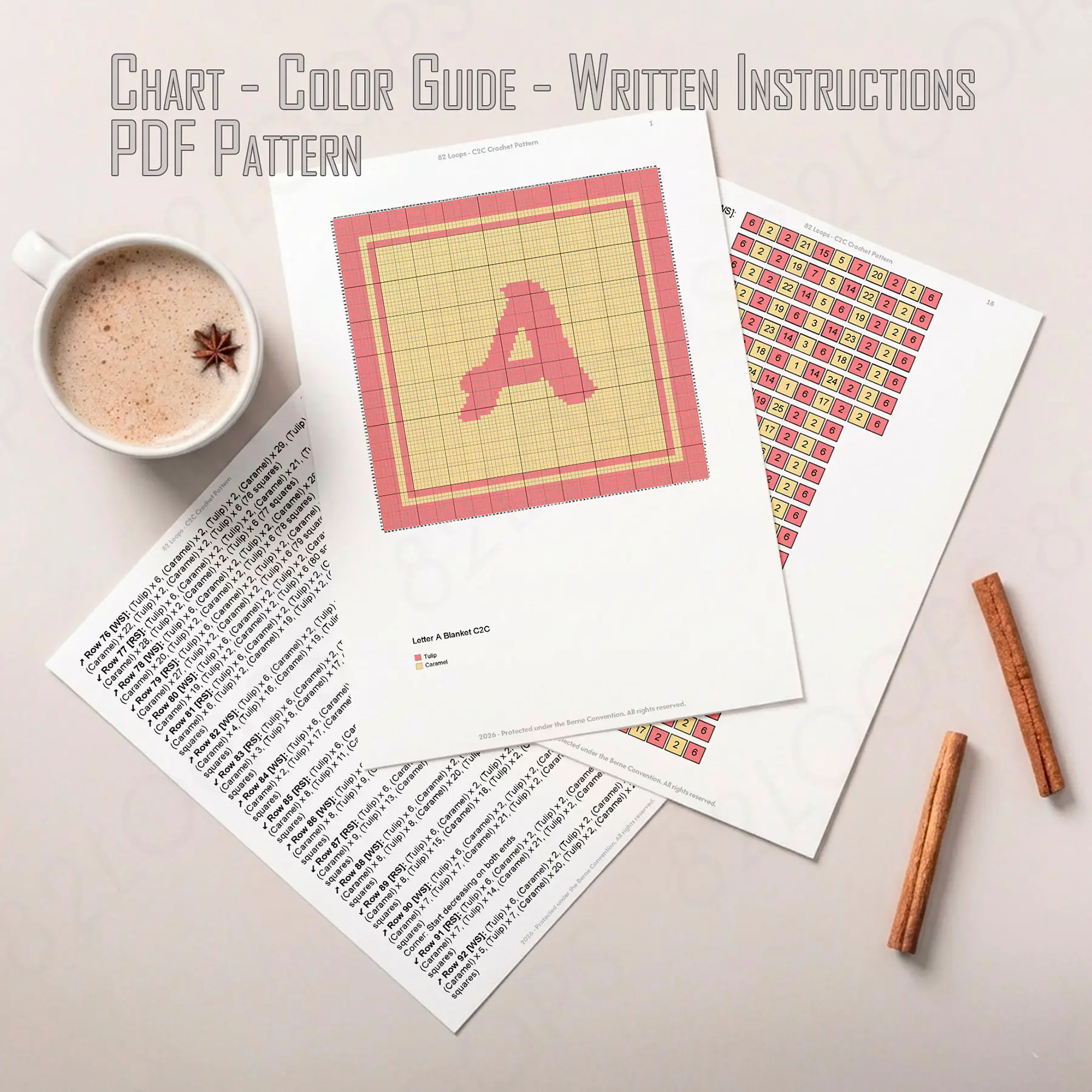 letter a blanket c2c 02 letter a blanket c2c 02