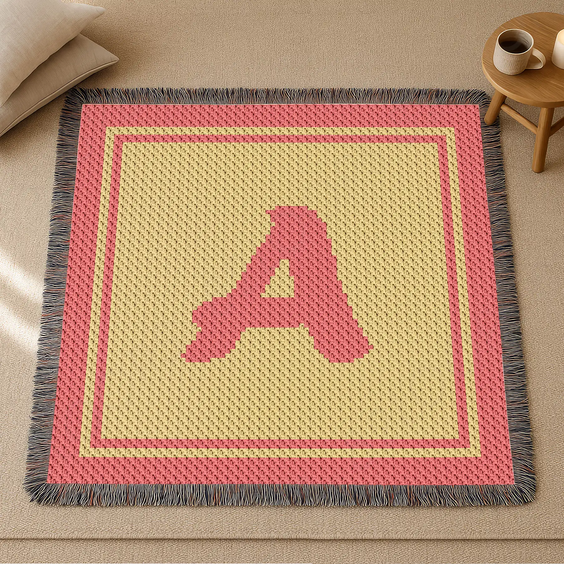 letter a blanket c2c 04 letter a blanket c2c 04