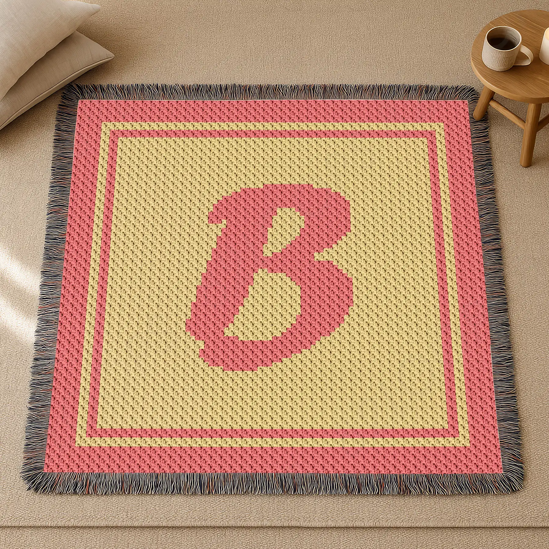 letter b blanket c2c 04 letter b blanket c2c 04