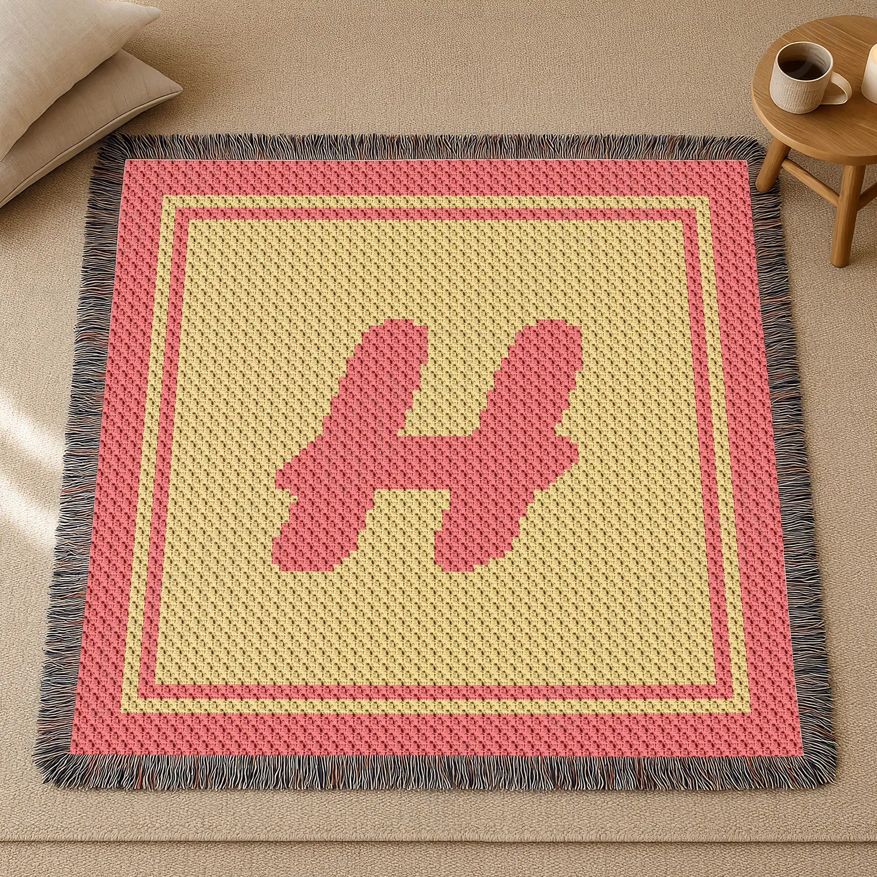 letter h blanket c2c 04 letter h blanket c2c 04