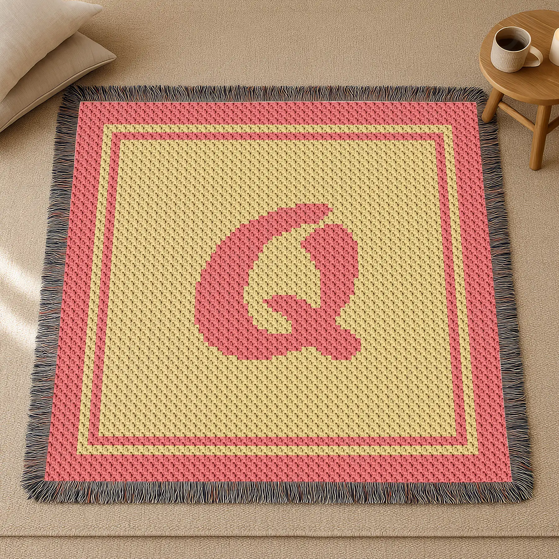 letter q blanket c2c 04 letter q blanket c2c 04