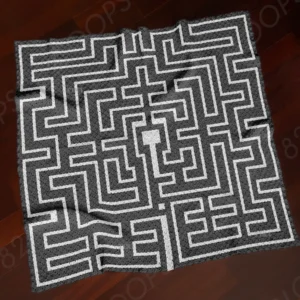 Maze Blanket Crochet Pattern C2C