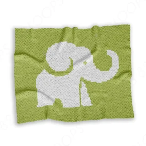 Elephant Crochet Blanket Pattern C2C