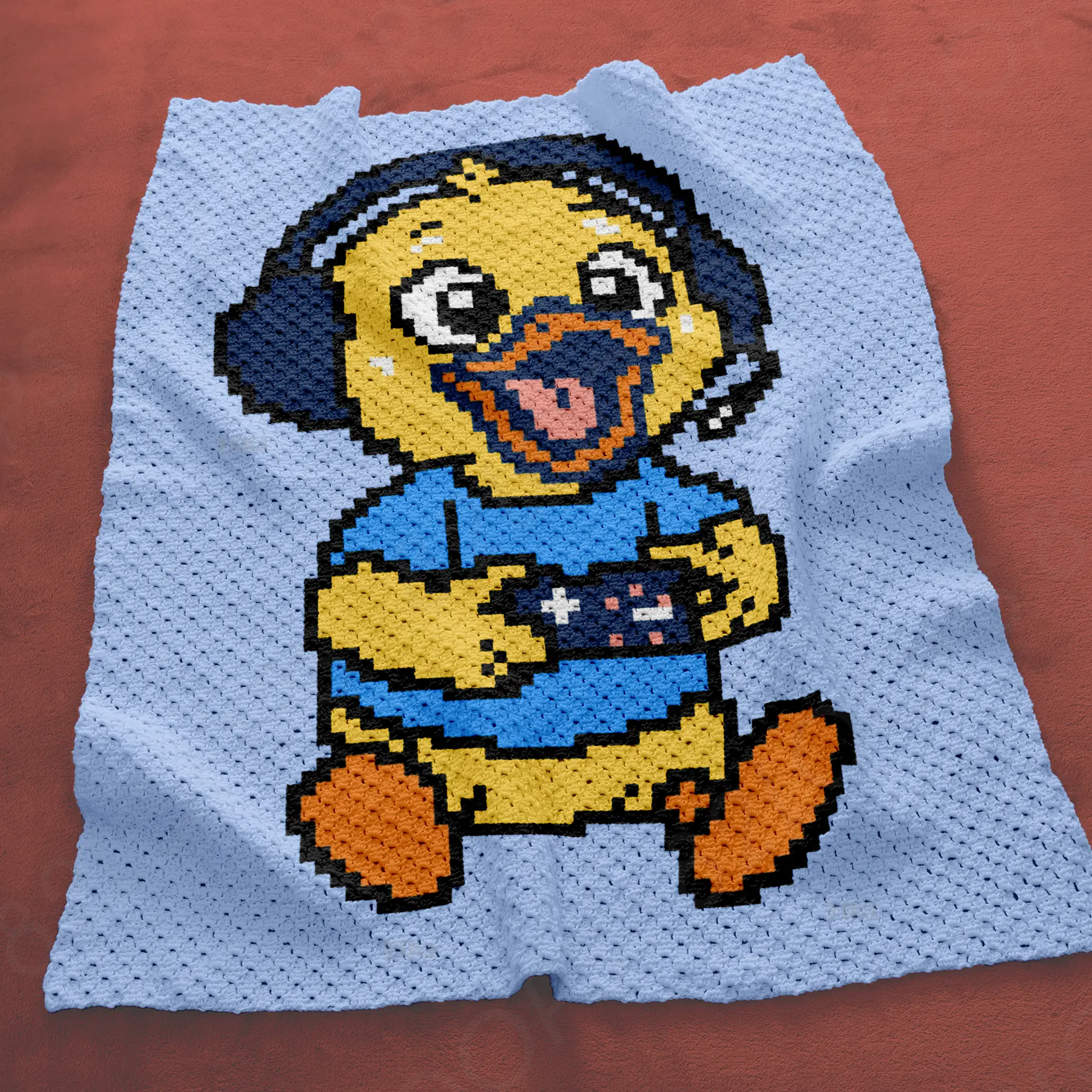 gamer duck blanket c2c 03 gamer duck blanket c2c 03