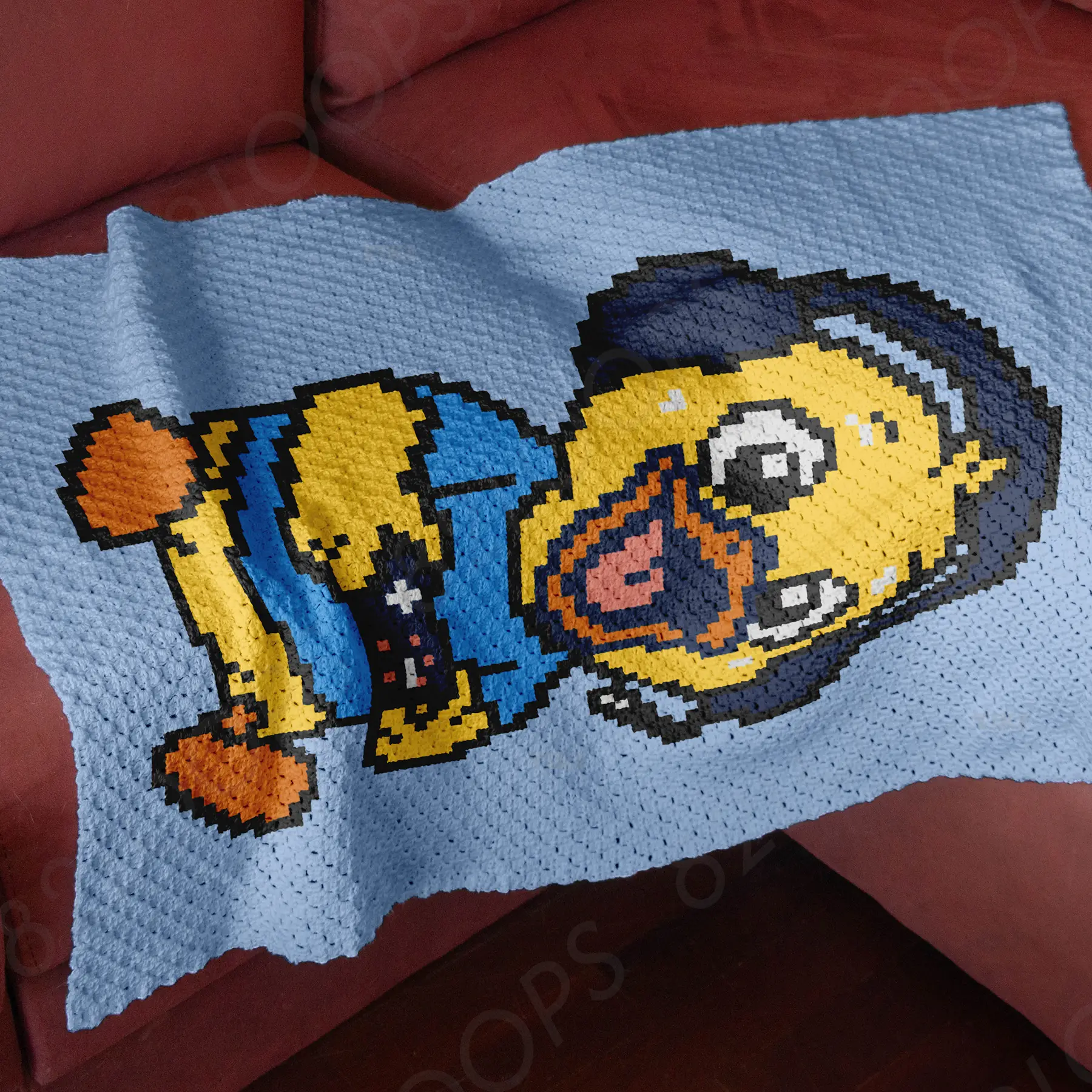 gamer duck blanket c2c 04 gamer duck blanket c2c 04