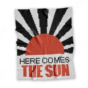 Here Comes the Sun Blanket Pattern C2C