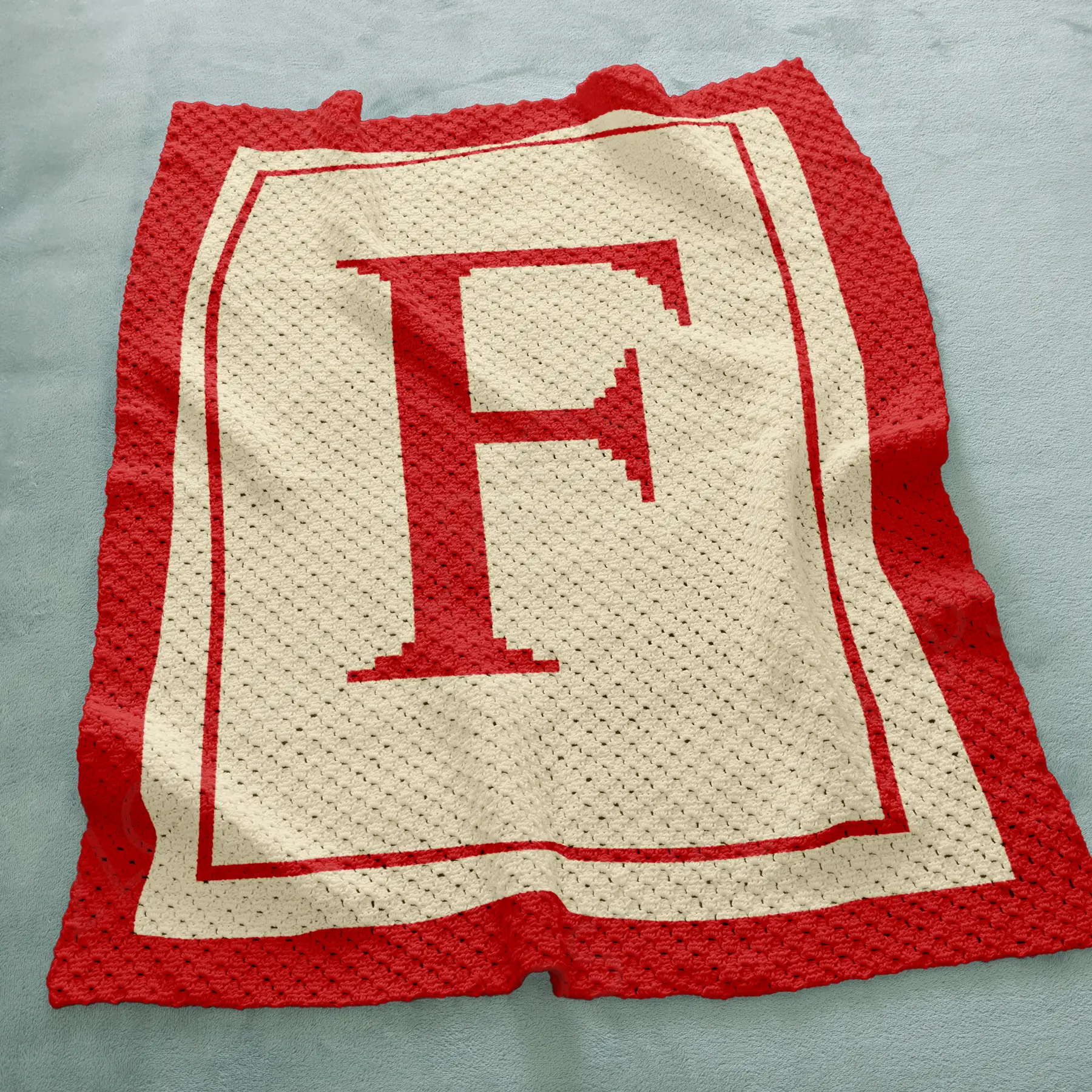 letter f blanket c2c 04 letter f blanket c2c 04