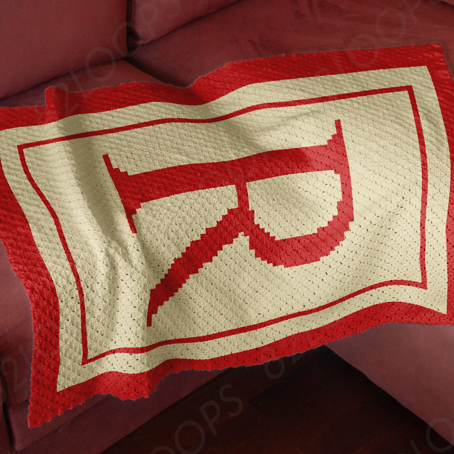 letter r blanket c2c 04 letter r blanket c2c 04