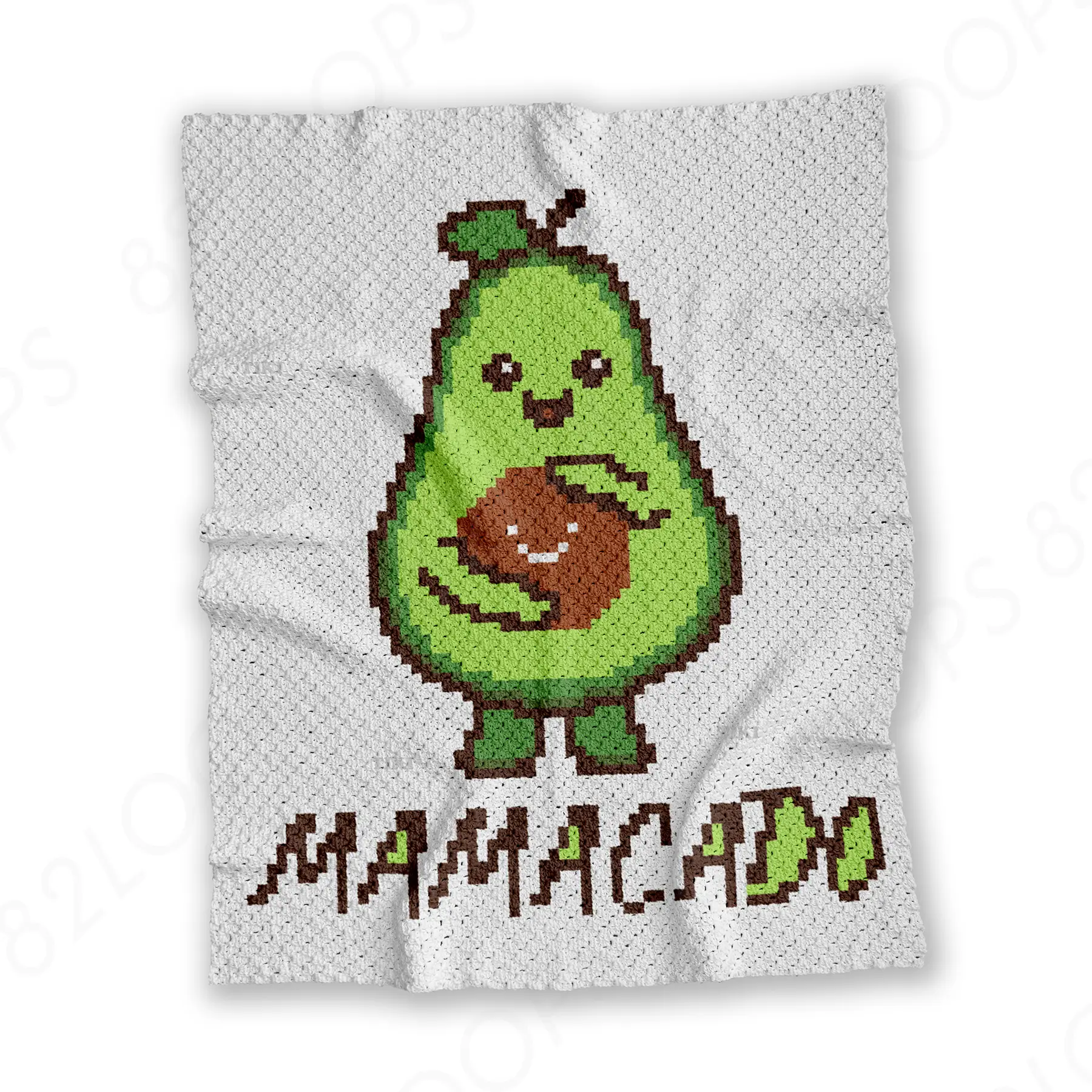 mamacado blanket c2c 01w Mamacado Baby Blanket Pattern C2C