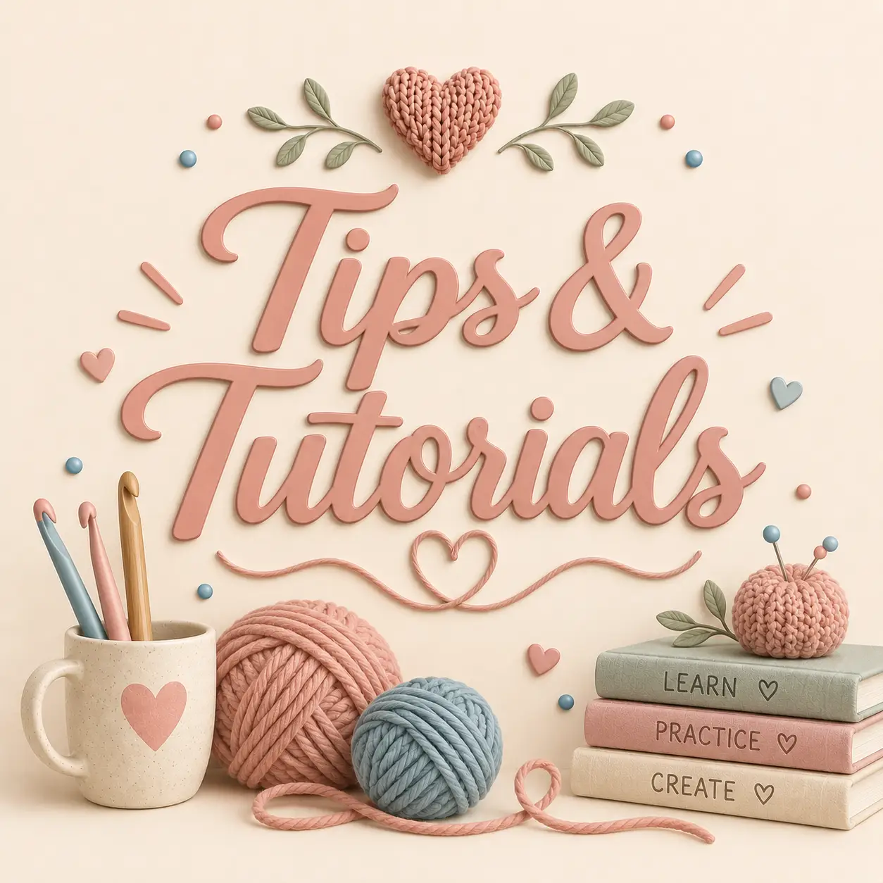 Crochet and knitting tips