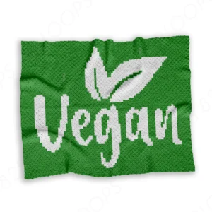 Vegan Baby Blanket Pattern C2C